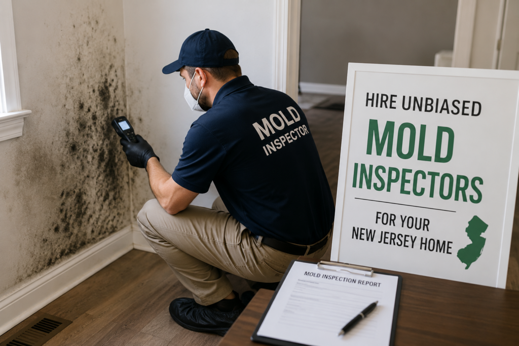 Hire Unbiased Mold Inspectors for Your New Jersey Home