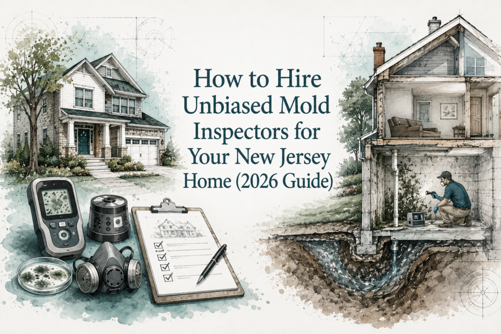 How to Hire Unbiased Mold Inspectors for Your New Jersey Home (2026 Guide)